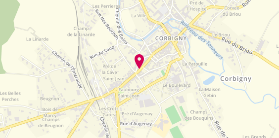 Plan de Corbigny, 34 Rue des Forges, 58800 Corbigny