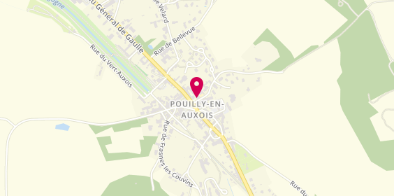 Plan de Pouilly, Place du 11 Novembre 1918, 21320 Pouilly-en-Auxois