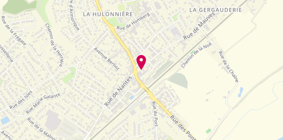 Plan de Agence de Thouare, 2 Rue de Mauves, 44470 Thouaré-sur-Loire