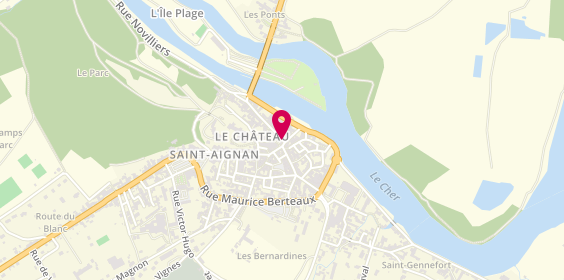Plan de Cic, 48 Rue Paul Boncour, 41110 Saint-Aignan