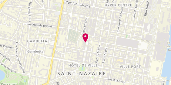 Plan de Credit Agricole Saint Nazaire, 23 Avenue de la Republique, 44600 Saint-Nazaire