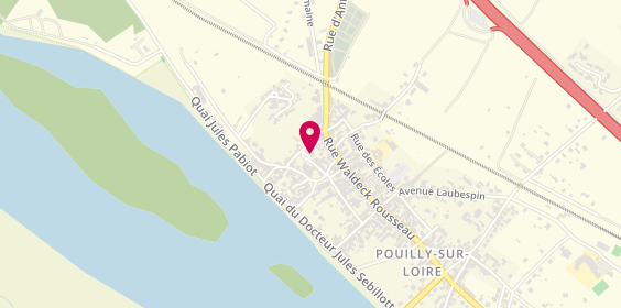 Plan de Pouilly Sur Loire, 5 place de la République, 58150 Pouilly-sur-Loire