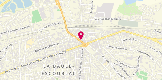 Plan de Banque Populaire Grand Ouest, 6 avenue Jean de Neyman, 44500 La Baule-Escoublac