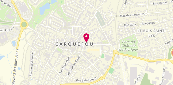 Plan de Groupama, 19 Rue du Marquis de Dion, 44470 Carquefou