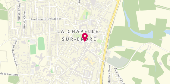 Plan de BNP Paribas - la Chapelle Sur Erdre, 30 Rue Olivier de Sesmaisons, 44240 La Chapelle-sur-Erdre