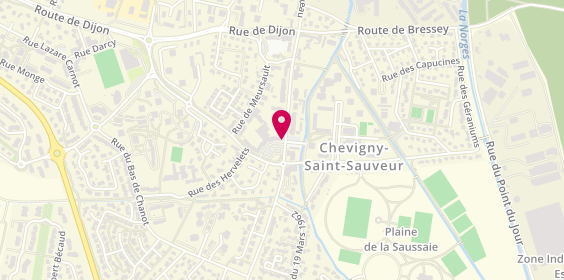 Plan de Crédit Mutuel, 2 place de la Liberté, 21800 Chevigny-Saint-Sauveur