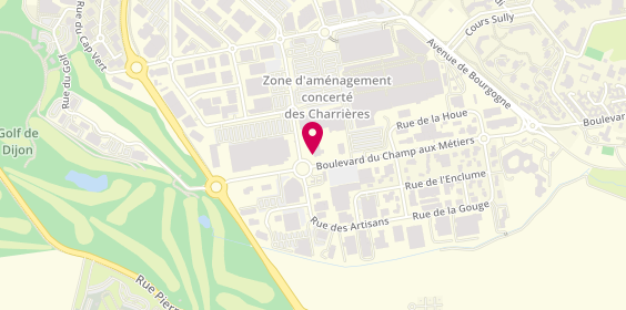 Plan de BNP Paribas - Quetigny Grand Marche, 22 Boulevard du Champ Aux Métiers, 21800 Quetigny