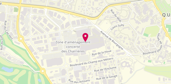 Plan de Carrefour Banque, avenue de Bourgogne, 21800 Quetigny