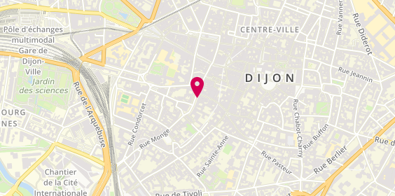 Plan de Banque BCP Dijon, 11 place Bossuet, 21000 Dijon