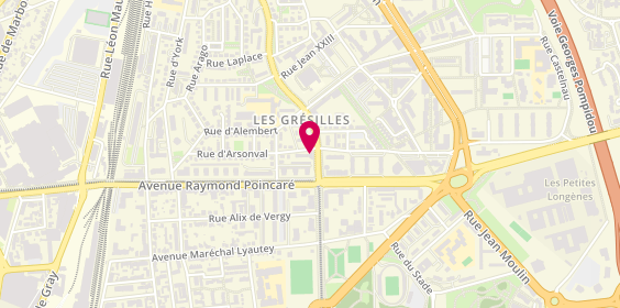 Plan de Gresilles, 3 Boulevard des Martyrs de la Résistance, 21000 Dijon