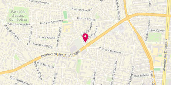 Plan de Crédit Mutuel, 37 Rue du Faubourg Saint-Nicolas, 21121 Fontaine-lès-Dijon