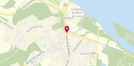 Plan de Agence de Gennes, Gennes 3 Etoile, 49350 Gennes-Val-de-Loire