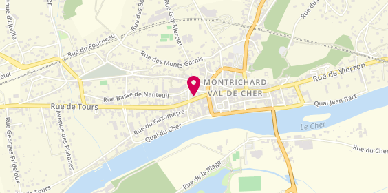 Plan de Sg, 5 Rue de Tours, 41400 Montrichard-Val-de-Cher