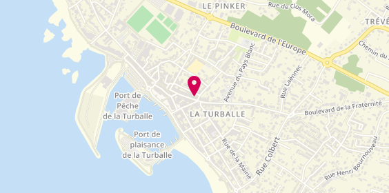 Plan de Banque Populaire Grand Ouest, 45 Rue du Maréchal Leclerc, 44420 La Turballe