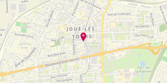 Plan de Cic, 13 Rue Gamard, 37300 Joué-lès-Tours