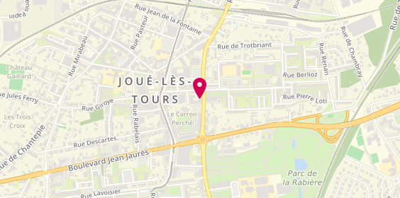 Plan de Banque Populaire, 2 avenue Victor Hugo, 37300 Joué-lès-Tours
