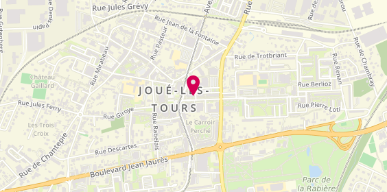 Plan de Crédit Mutuel, 21 avenue Victor Hugo, 37300 Joué-lès-Tours