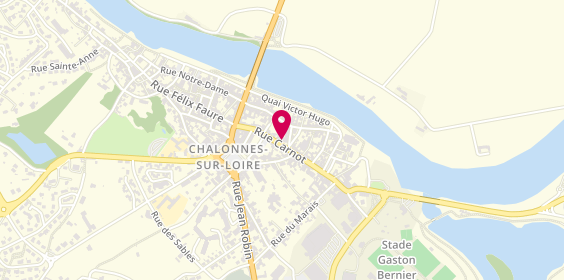 Plan de Banque Populaire Grand Ouest, 12 place du Pilori, 49290 Chalonnes-sur-Loire