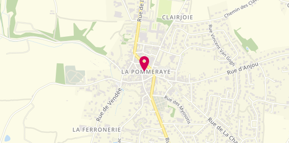 Plan de Credit Mutuel, 12 Place Fernand Esseul, 49110 Mauges-sur-Loire