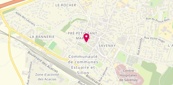 Plan de Banque Populaire Grand Ouest, 1 Rue Hoche, 44260 Savenay