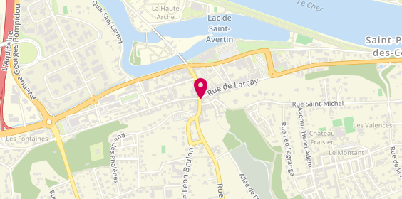Plan de Crédit Mutuel, 4 Rue de Cormery, 37550 Saint-Avertin