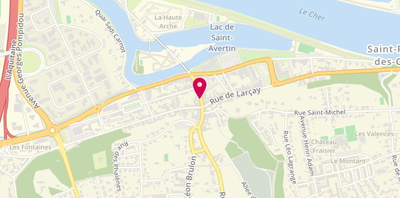 Plan de BNP Paribas - Saint Avertin, 10 Rue de Rochepinard, 37550 Saint-Avertin