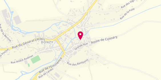 Plan de Crédit Agricole Centre Loire - Donzy, 6 Boulevard d'Osmond, 58220 Donzy