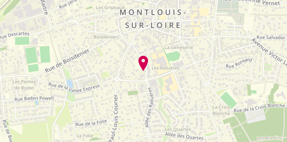 Plan de Crédit Mutuel, 12 Rue du Sénateur Belle, 37270 Montlouis-sur-Loire