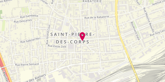 Plan de Credit Agricole Saint-Pierre-Des-Corps, 39 avenue de la République, 37700 Saint-Pierre-des-Corps