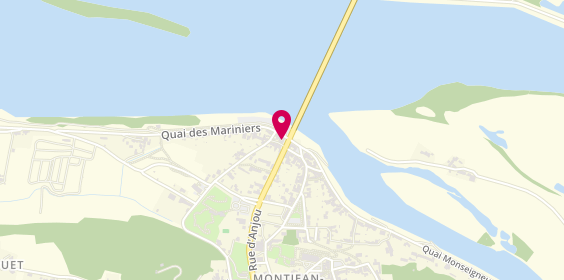Plan de Caisse Régionale du Credit Mutuel d'Anjou, 2 Place du General de Gaulle, 49570 Montjean-sur-Loire