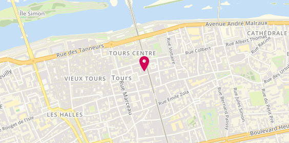 Plan de Banque Populaire, 23 Rue Nationale, 37000 Tours