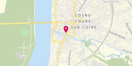 Plan de Crédit Mutuel, 1 Rue Saint-Jacques, 58200 Cosne-Cours-sur-Loire