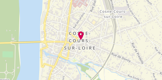 Plan de Cosne Sur Loire, 15 Square Gambon, 58200 Cosne-Cours-sur-Loire