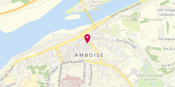 Plan de BNP Paribas - Amboise, 31 Rue Nationale, 37400 Amboise