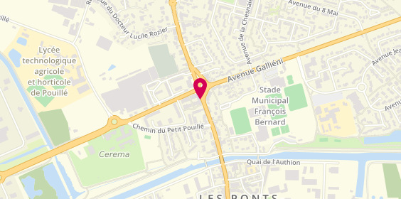 Plan de Agence des Ponts de Ce, 25 Rue David d'Angers, 49130 Les Ponts-de-Cé