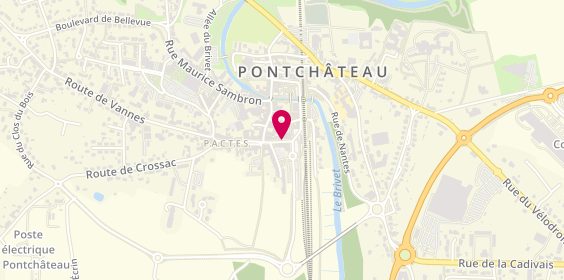 Plan de Agence de Pontchateau, 6 Rue de Verdun, 44160 Pontchâteau