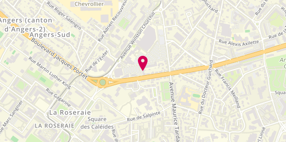 Plan de Crédit Mutuel d'Anjou, 67 Boulevard Eugène Chaumin, 49000 Angers