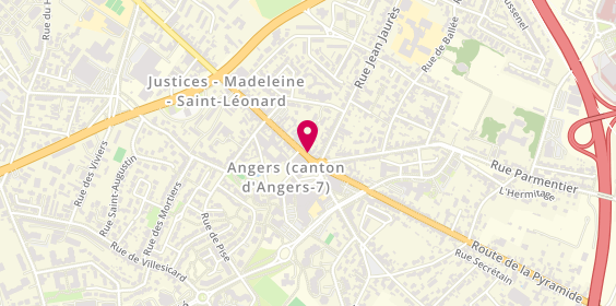 Plan de Angers Saumuroise, 283 Rue Saumuroise, 49000 Angers