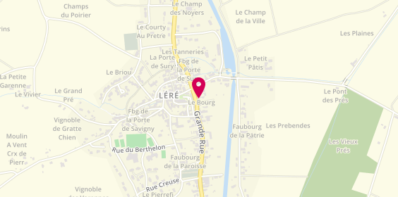 Plan de Léré, 35 Grande Rue, 18240 Léré