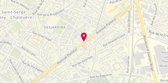 Plan de Crédit Agricole, 221 avenue Pasteur, 49100 Angers