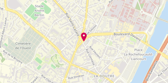 Plan de Credit Mutuel, 11 Place du Docteur Bichon, 49100 Angers