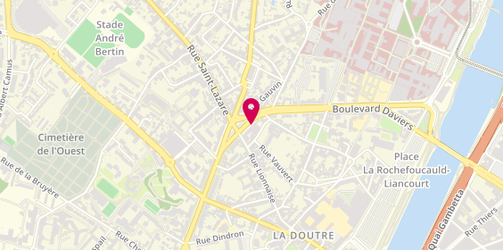 Plan de Banque Populaire Grand Ouest, 5 place Du Dr Bichon, 49000 Angers