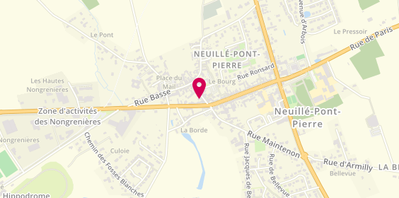 Plan de Credit Agricole, 15 Rue du Commerce, 37360 Neuillé-Pont-Pierre