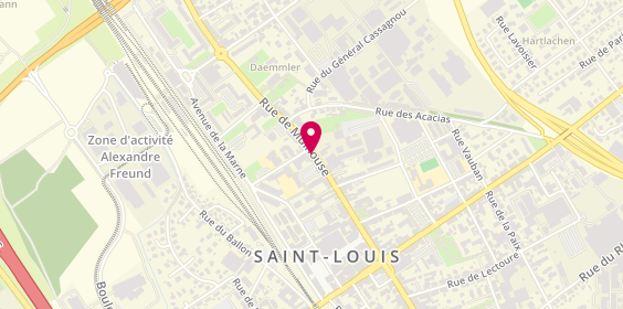 Plan de Bpalc, 48 Rue de Mulhouse, 68300 Saint-Louis