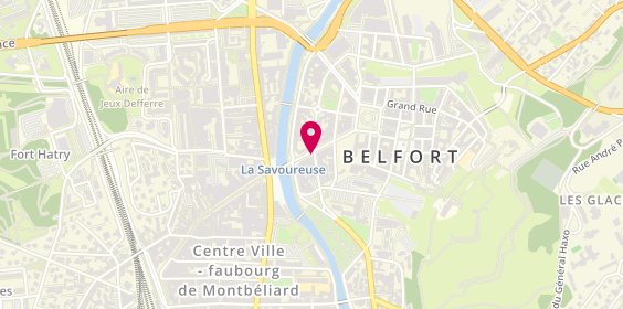 Plan de Société Générale, 4 Boulevard Carnot, 90000 Belfort