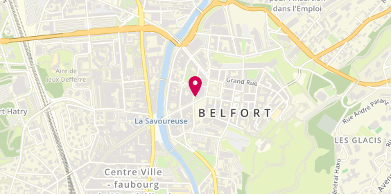 Plan de Groupama Grand Est, 13 Carnot, 90000 Belfort