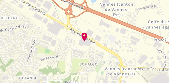 Plan de Cmb Vannes, zone industrielle du Prat
55 Rue du Général Weygand, 56000 Vannes