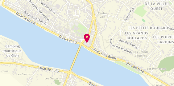 Plan de BNP Paribas - Gien, 9 Rue de Tlemcen, 45500 Gien