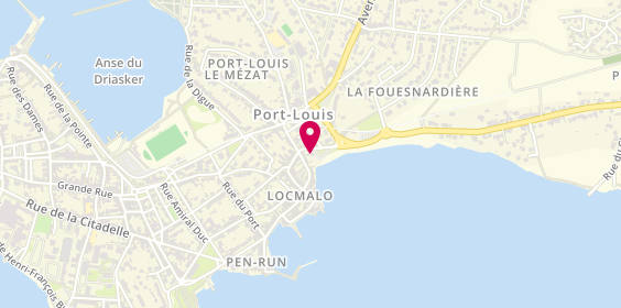 Plan de Banque Populaire Grand Ouest, Rue de la Résistance 39/45, 56290 Port-Louis