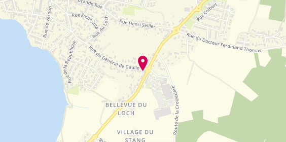 Plan de Agence Locmiquelic, 40 Route de Port-Louis, 56570 Locmiquélic